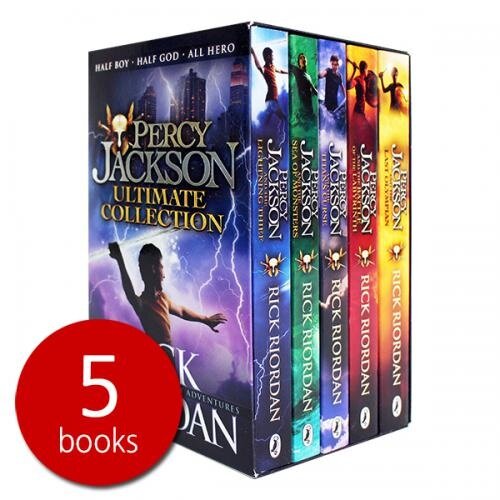[중고] Percy Jackson: Complete Series 5 Books Box Set (Paperback, 영국판)
