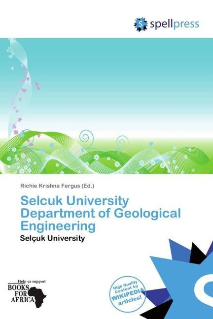 Selcuk University Department of Geological Engineering (Paperback)