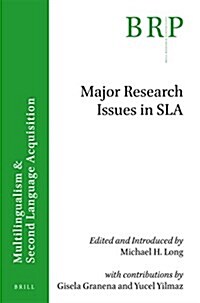 Major Research Issues in Sla (Paperback)
