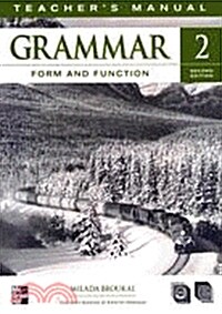 [중고] Grammar Form and Function 2: Teacher‘s Manual (2nd Edition)