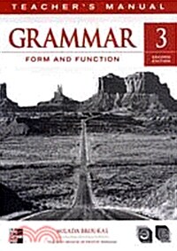 Grammar Form and Function 3: Teachers Manual (2nd Edition)