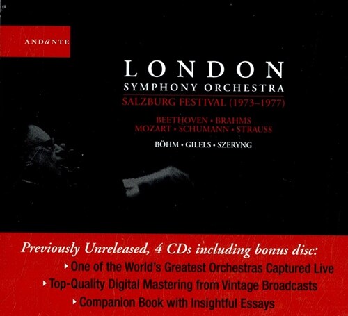 [수입] 런던 심포니 오케스트라가 연주하는 모차르트 & 슈만 [3CD + Bonus CD]
