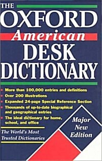 Dic Oxford American Desk Dictionary (Hardcover)