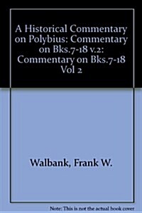 A Historical Commentary on Polybius (Hardcover, Reprint)