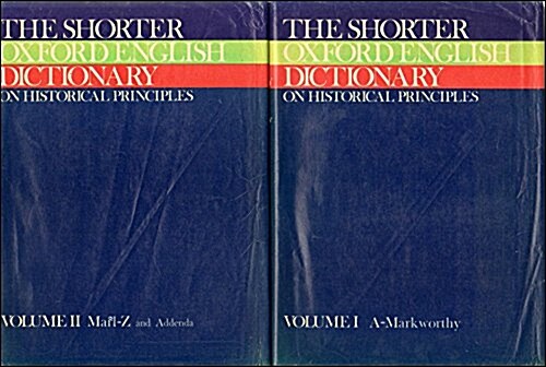 Shorter Oxford English Dictionary (Hardcover, Revised)