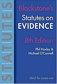Statutes on Evidence (Paperback, 8)