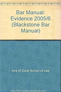 Evidence 2005/2006 (Paperback)