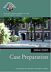 Case Preparation 2004/2005 (Paperback, 2004-2005)