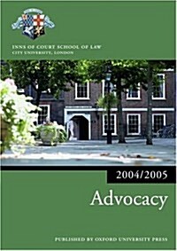 Advocacy 2004/2005 (Paperback, 2004-2005)