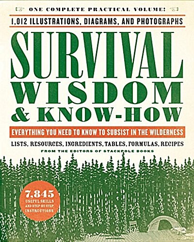 Survival Wisdom & Know-How: Everything You Need to Know to Subsist in the Wilderness (Paperback)