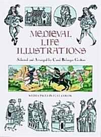 Medieval Life Illustrations (Paperback)