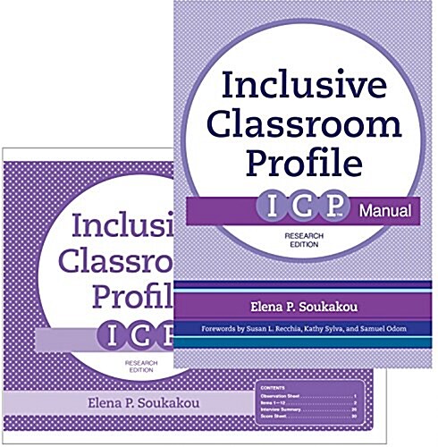 The Inclusive Classroom Profile (Icp(tm)) Set, Research Edition (Paperback)