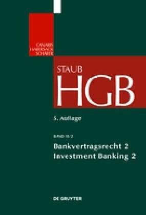 Bankvertragsrecht: Investment Banking II (Hardcover, 5)