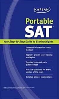 Kaplan Portable SAT (Mass Market Paperback)