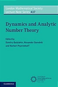 Dynamics and Analytic Number Theory (Paperback)