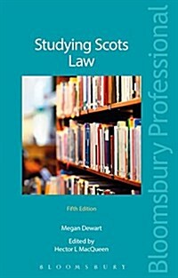 STUDYING SCOTS LAW (Paperback)