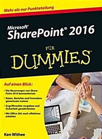 Microsoft SharePoint 2016 Fur Dummies (Paperback)