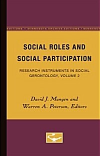 Social Roles and Social Participation (Paperback)