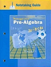 McDougal Littell Pre-Algebra: Notetaking Guide, Student Edition (Paperback)