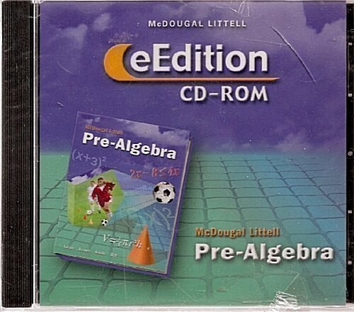 McDougal Littell Middle School Math: Eedition CD-ROM Pre-Algebra 2005 (Hardcover)