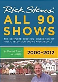 Rick Steves All 90 Shows 2000-2012 (DVD, SLP)
