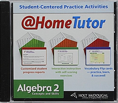 Algebra 2: Concepts and Skills: @hometutor (Audio CD)