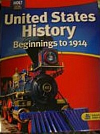 [중고] United States History: Beginnings to 1914: Student Edition 2009 (Hardcover, Student)