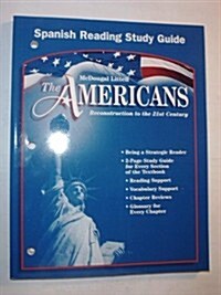 [중고] The Americans, Grades 9-12 Reading Study Guide (Paperback, Spanish Edition)