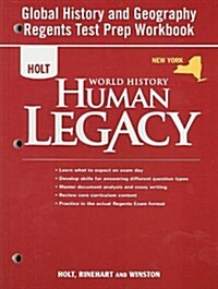 World History, Grades 9-12 Human Legacy New York Global History and Geography Regents Preparation Workbook (Paperback)