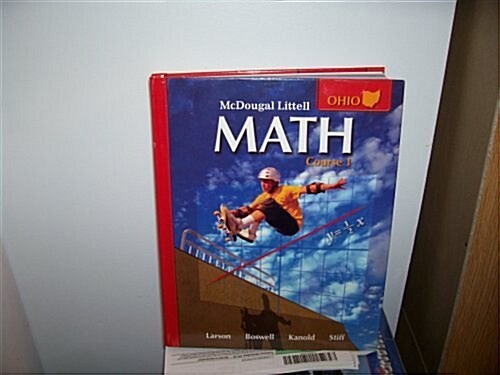 McDougal Littell Middle School Math Ohio: Student Edition Course 1 2008 (Hardcover)