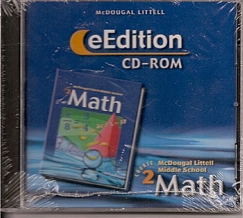 McDougal Littell Middle School Math: Eedition CD-ROM Course 2 2004 (Hardcover)