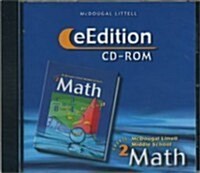 McDougal Littell Middle School Math: Eedition CD-ROM Course 2 2005 (Hardcover)