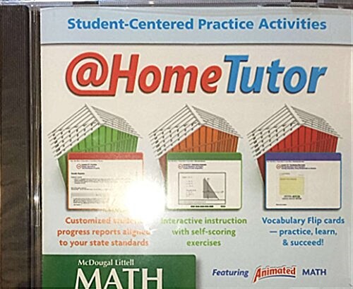 McDougal Littell Math Course 3: @home Tutor CD-ROM (Other)