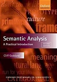 Semantic Analysis : A Practical Introduction (Paperback, 2 Revised edition)