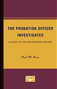 The Probation Officer Investigates (Paperback)