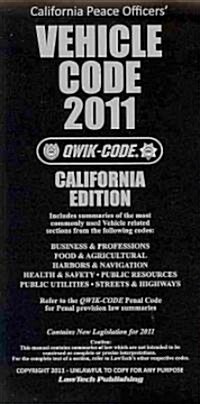 California Peace Officers Vehicle Code 2011 (Paperback)