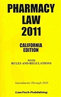 Pharmacy Law 2011 (Paperback, 1st)