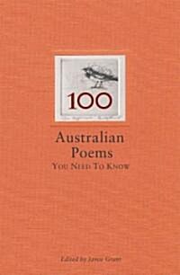 100 Australian Poems You Need to Know (Paperback)