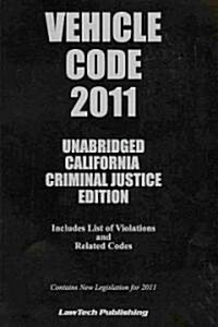 Vehicle Code 2011 (Paperback, Unabridged)