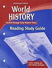 World History, Grades 6-8 Ancient Through Early Modern Times-reading Study Guide (Paperback)