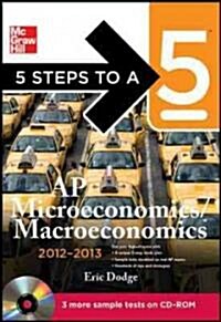 [중고] 5 Steps to a 5 AP Microeconomics/Macroeconomics, 2012-2013 (Paperback, CD-ROM, 4th)