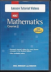 Holt Mathematics Course 2: Lesson Tutorial Videos CD-ROM (Other)