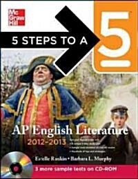 5 Steps to A 5 AP English Literature 2012-2013 (Paperback, CD-ROM)
