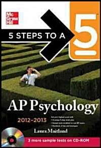 5 Steps to a 5 AP Psychology 2012-2013 (Paperback, CD-ROM, 4th)