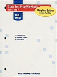 Holt Mathematics Course 2: State Test Prep Workbook (Paperback, Workbook)