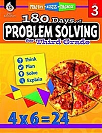 180 Days of Problem Solving for Third Grade: Practice, Assess, Diagnose (Paperback)