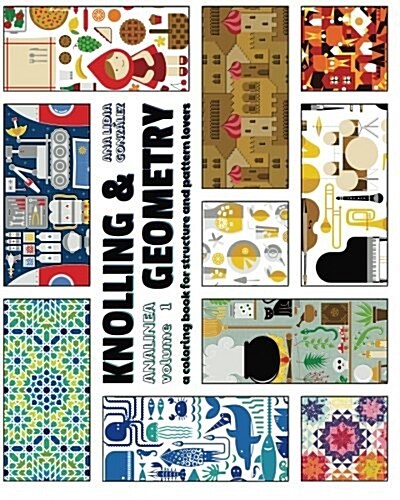 Knolling & Geometry: A Coloring Book for Structure and Pattern Lovers (Paperback)