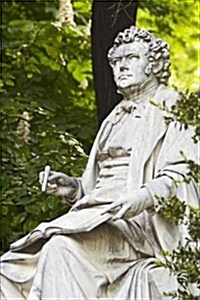 Statue of Franz Schubert Vienna Austria Journal: 150 Page Notebook/Diary (Paperback)