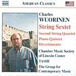 [수입] American Classics -  Wuorinen : 현악 6중주, 피아노 5중주 & 디베르멘토 외
