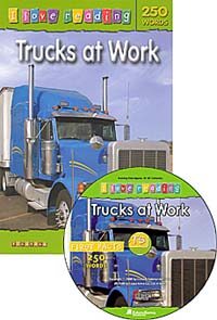 Trucks at Work (Paperback + CD + Workbook)